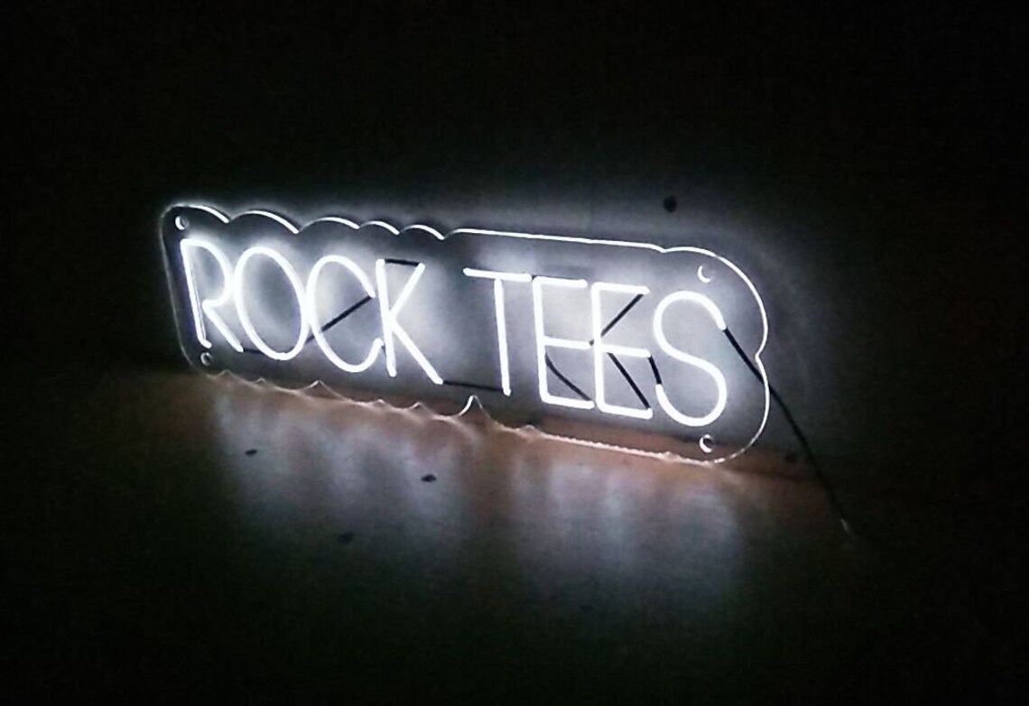 Custom Neon Light Sign for Wall Battery Operated Etsy