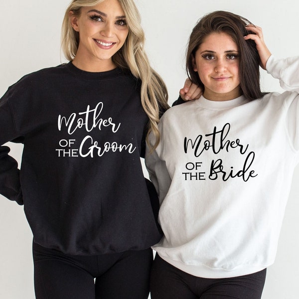 Mother of the Bride Gift from Daughter, Mother of the Groom Gift Shirt, Mob Shirt, Bride to Mom Gift, Mother in Law Wedding Gift Sweatshirt