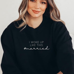 I Woke Up Like This Married T-Shirt Bridal Shower Gift I Woke Up Like This Married T-Shirt Bridal Shower Gift
