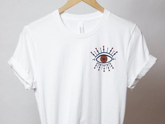 Evil Eye T-Shirt Gift for Her | Etsy