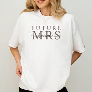 Custom Future Mrs Sweatshirt, Bride Sweatshirt, Engaged Sweatshirt, Engagement Gifts, Newly Engaged Gift, I Said Yes Sweatshirt, Bride Gift image 7