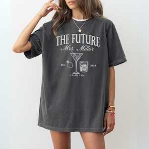 Custom Future Mrs Shirt, Engagement Gifts, Bride to Be T Shirt, Fiance Gift For Her, Engaged Shirt, Comfort Colors® Future Mrs Gifts Tshirt