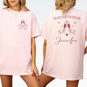 Custom Bride Bridesmaid Sweatshirt, Bachelorette Party Outfit image 10