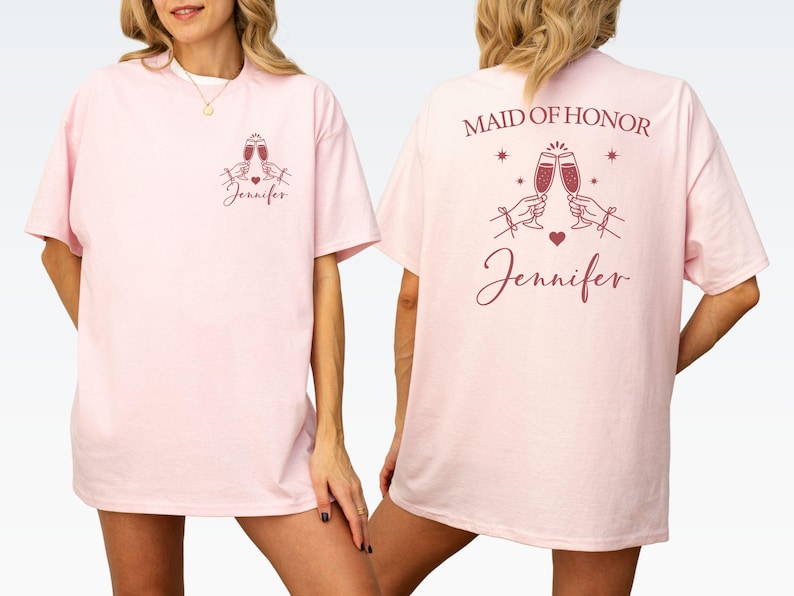 Custom Bride Bridesmaid Sweatshirt, Bachelorette Party Outfit image 10