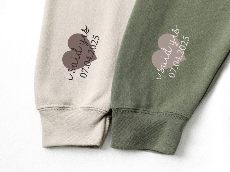 Custom Future Mrs Sweatshirt, Bride Sweatshirt, Engaged Sweatshirt, Engagement Gifts, Newly Engaged Gift, I Said Yes Sweatshirt, Bride Gift image 9