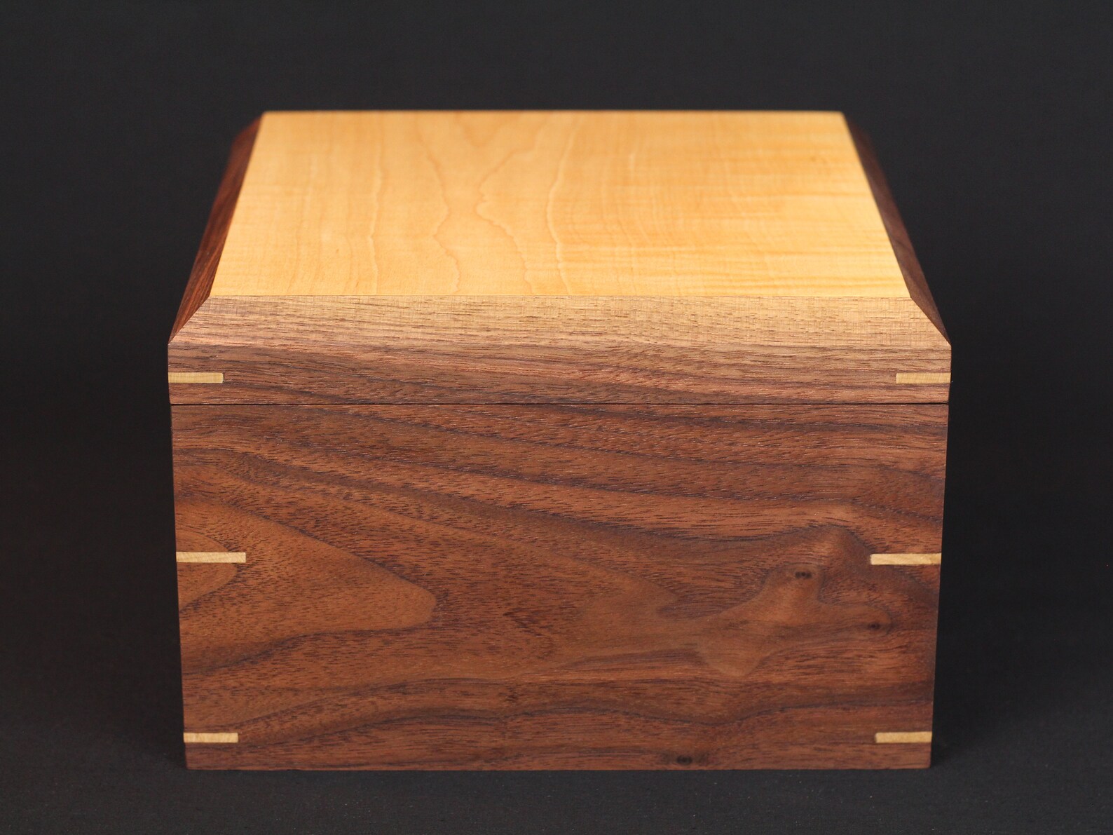 Walnut Jewelry Box Etsy
