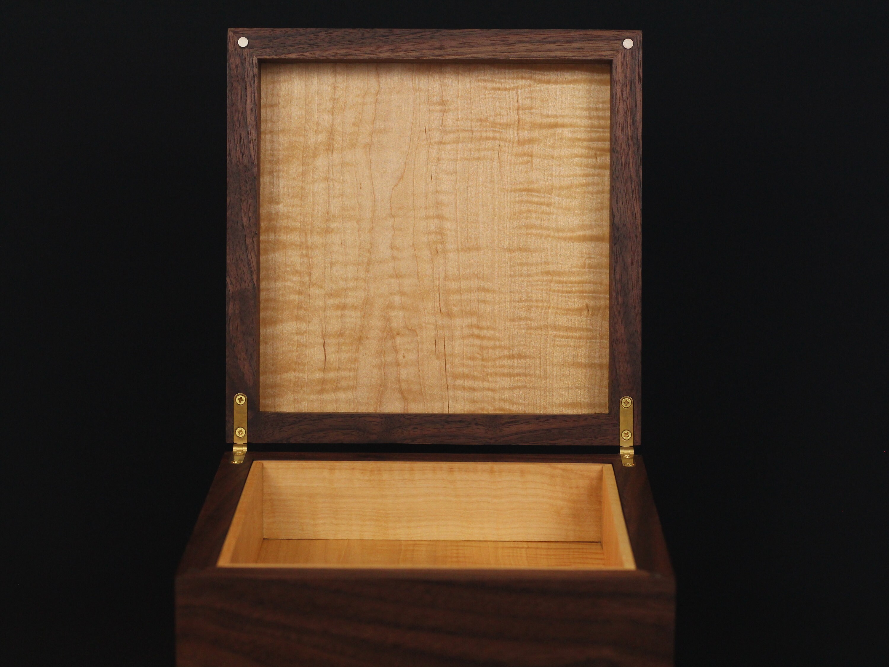 Walnut Jewelry Box Etsy