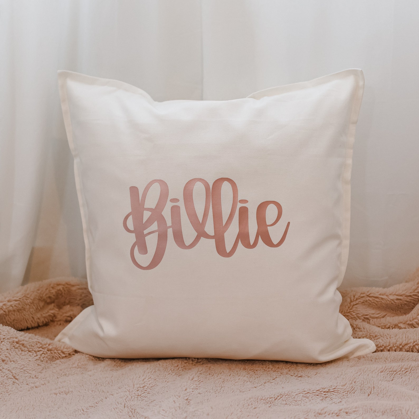 Personalized Name Pillow Case Nursery Gift Personalized Etsy
