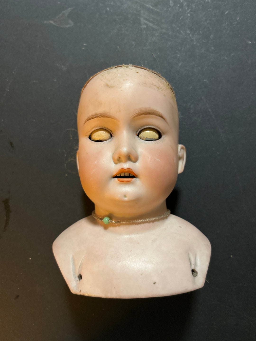 Nice Antique German Bisque Rosebud A5M Doll Headdoll Etsy