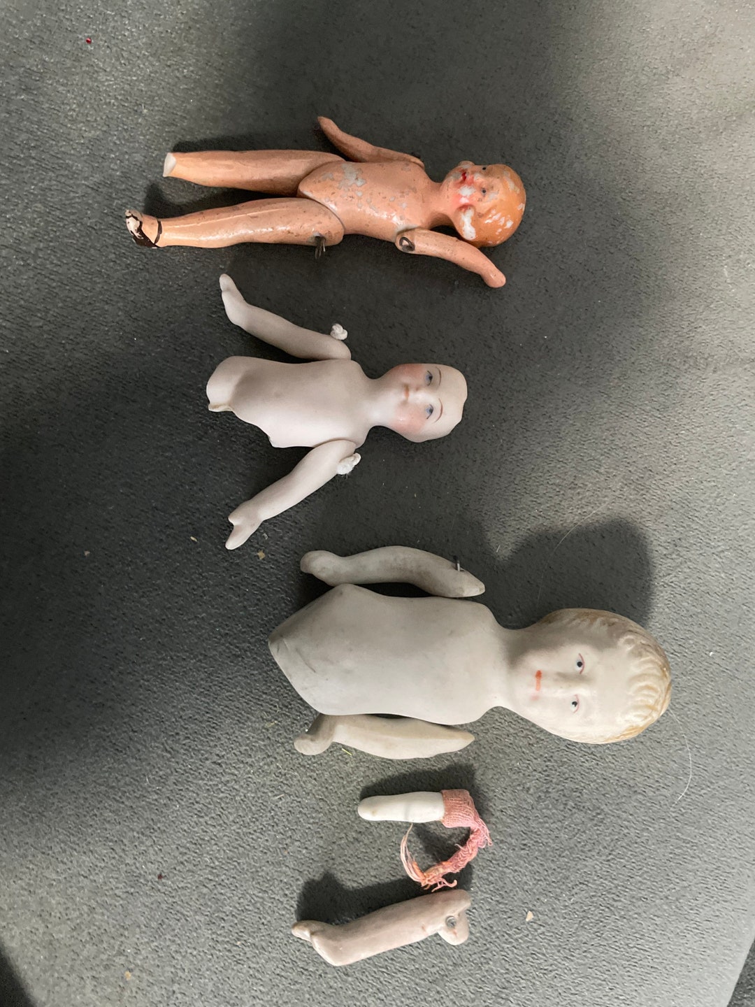 Antique Doll Parts for Assemblage Junk Art Arts/crafts Etsy