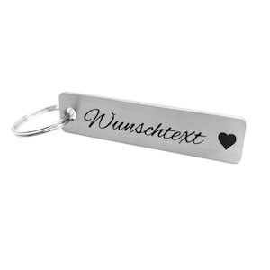 Keychain Personalized with Engraving | Name Gift Partner, Gift Couple, Best Friend Gift, Hotel Keychain, Car