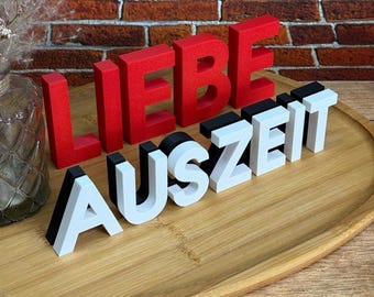 3D Letters Custom – Personalized Letter Names | Unique Gift for Kitchen, Entrance, Living Room, Dining Room, Children's Room, Door