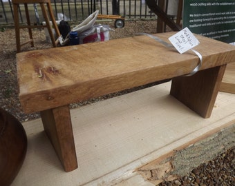 oak meditation stool made from sustainable timber