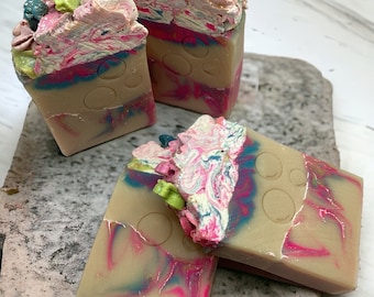 Easter Candy Soap- Easter Basket Candy Inspired Bar Soap, Candy Scented Body Wash Soap, Spring Body Wash Soap, Easter Basket Stuffer