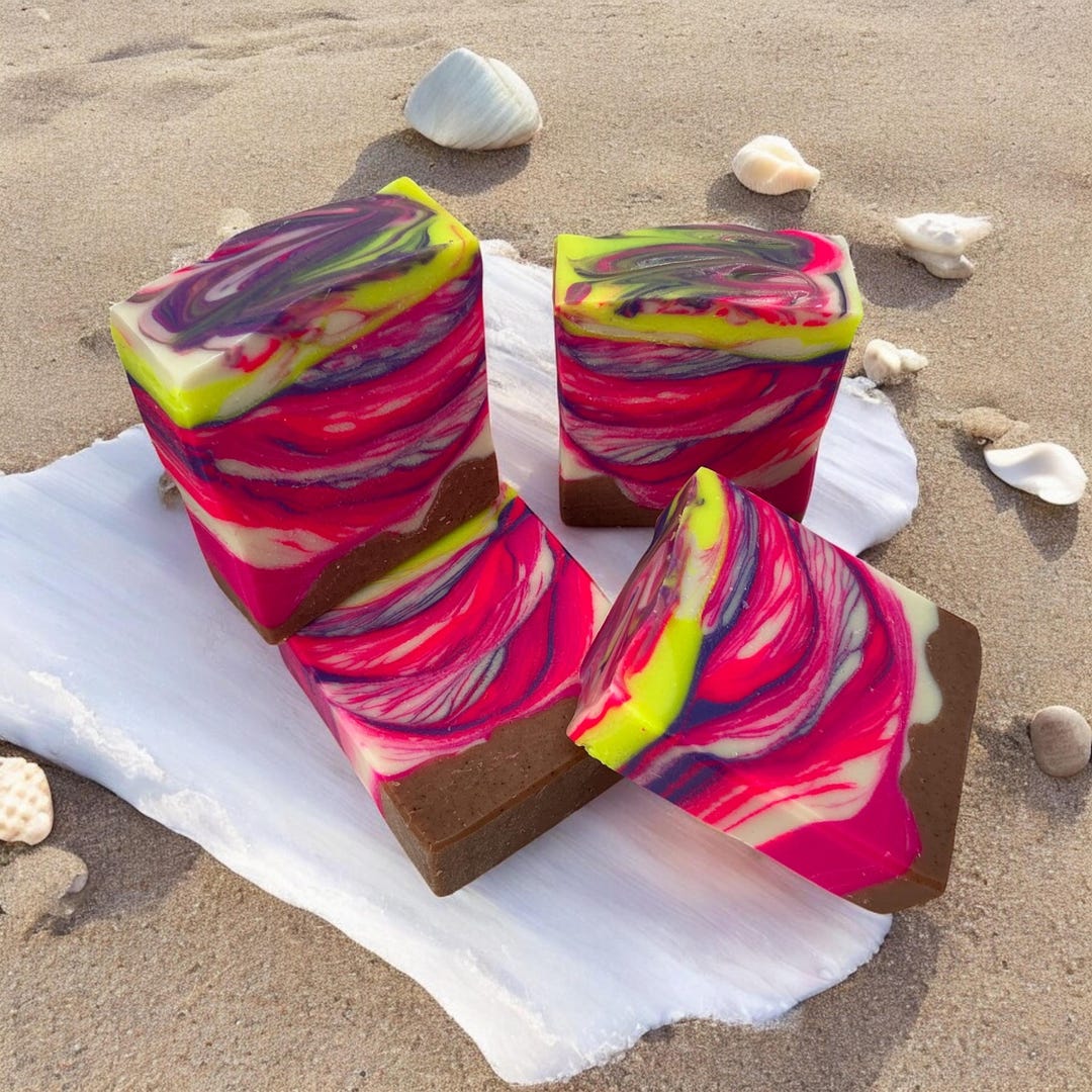 Toothpaste Beach Sea You at Sunset Soap-beach Sunset Bar Soaps, Vacay Vibes Body Wash ...