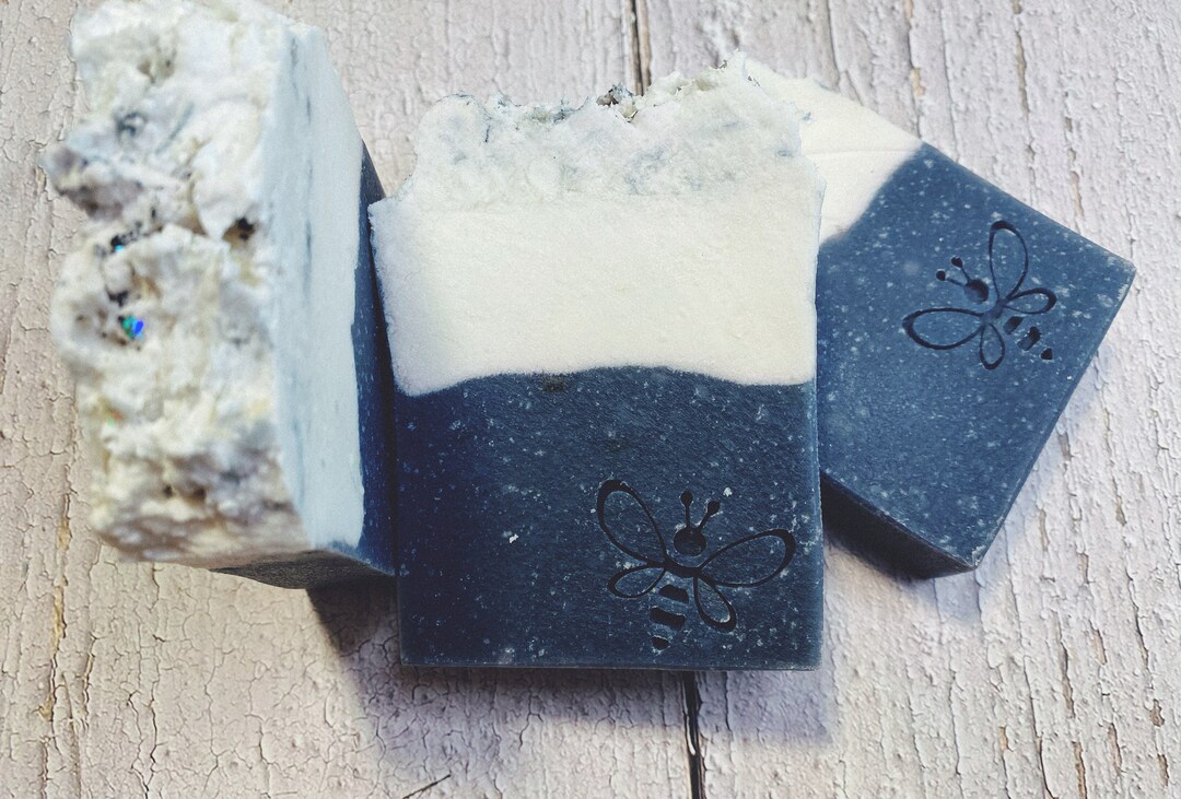 Floral Denim Scented Soaphandmade Fresh & Clean Soap Etsy