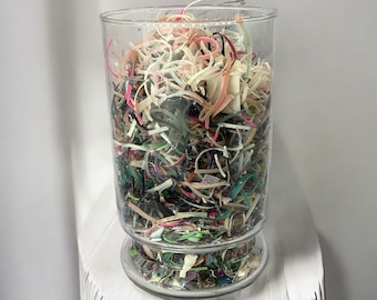 Rub-A-Dub Scrub Soap Bags-Soap Shreds, 3.5 Oz Of Soap Strips, Ribbons of soap in sisal bag, soap goody bags, small bulk soaps, variety mix