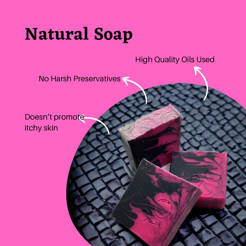 Flower Blossom Scented Soaphandmade Perfume Scented Floral Etsy