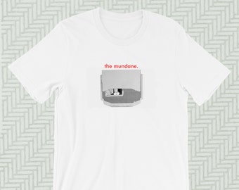 barbara. unisex t-shirt | artist designed shirt | graphic tee | mundane art t-shirt | fine art clothing | 1970's photographic collage print