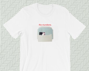 sandra. unisex t-shirt | artist designed shirt | graphic tee | mundane art t-shirt | fine art clothing | 1970's photographic collage print