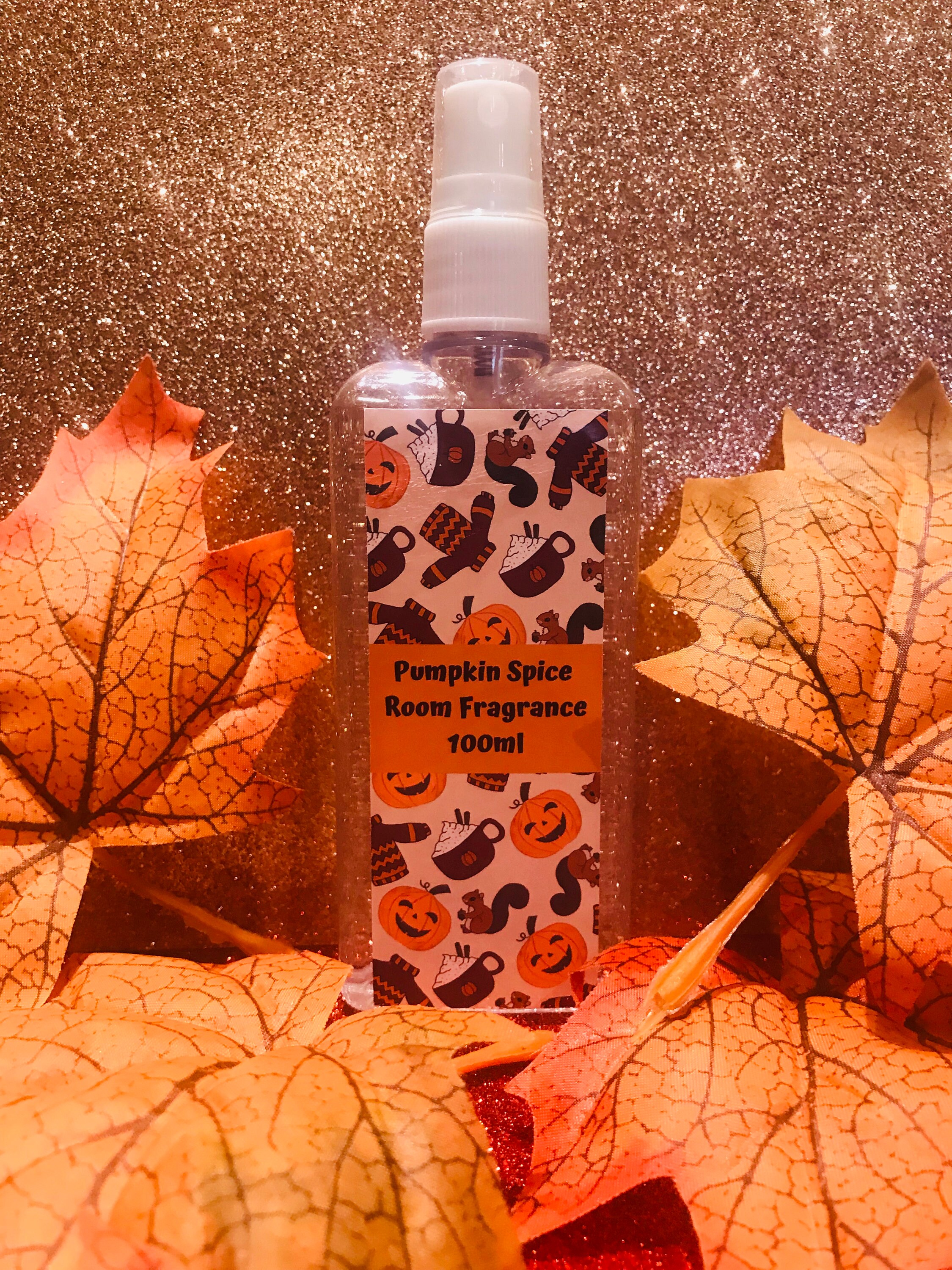 Pumpkin Spice Room Fragrance Mist Spray 100ml Halloween Etsy