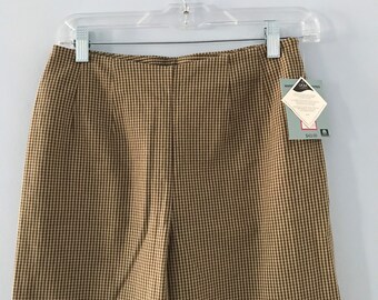 tan cigarette pants