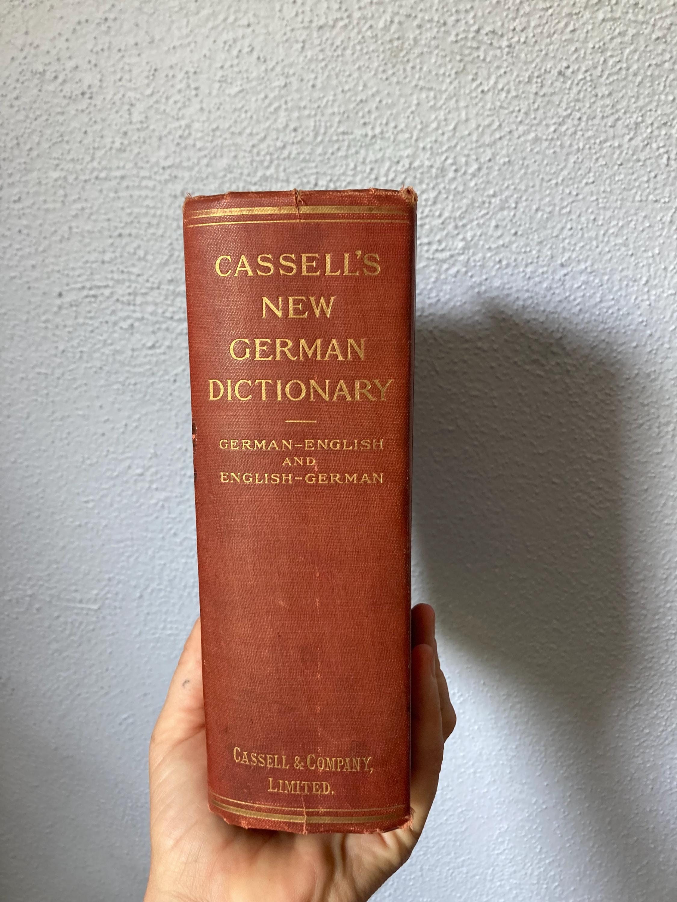 Cassells German Dictionary - Etsy