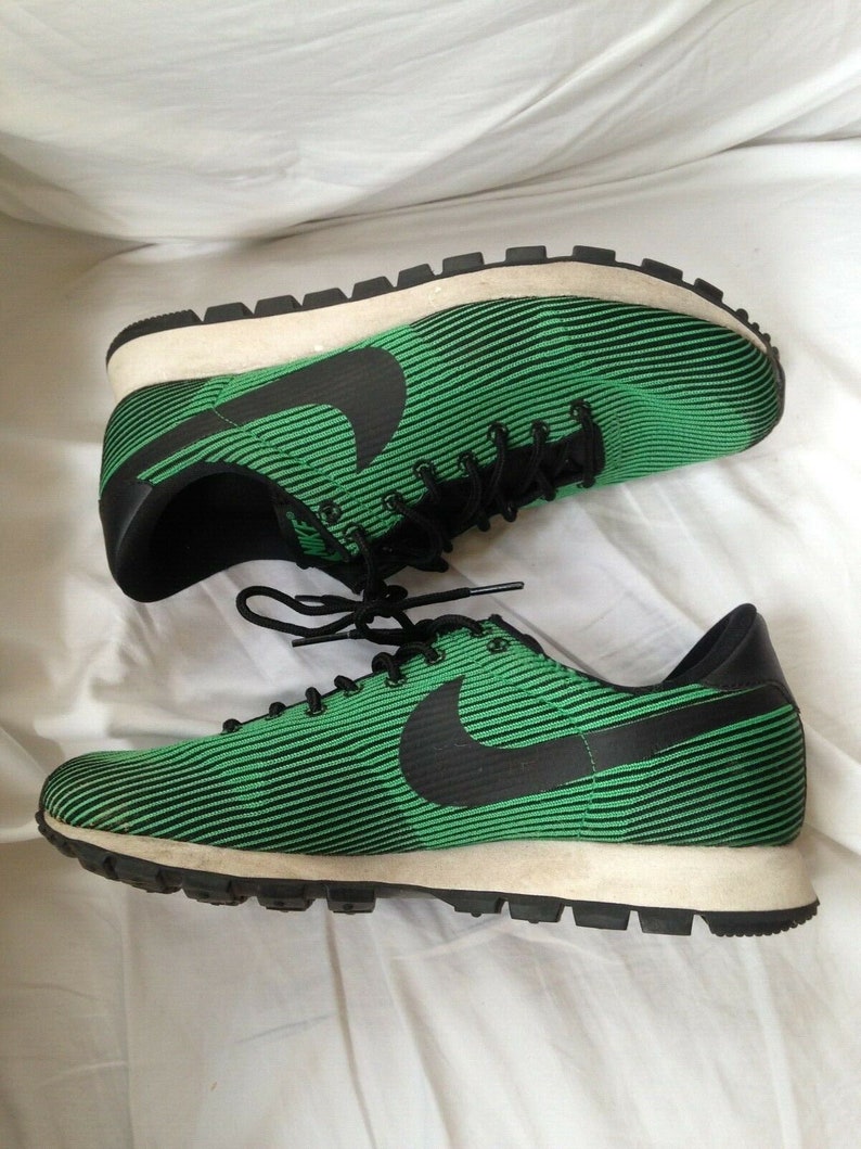 nike air green and black