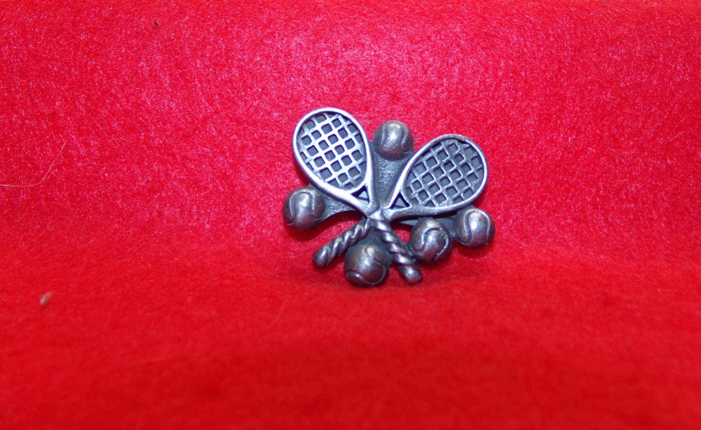 Tennis Racket and Ball Pewter Refrigerator Magnet - Etsy