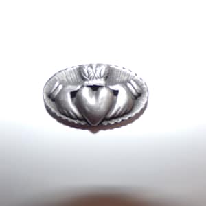 Pewter Claddagh Symbol Refrigerator Magnet