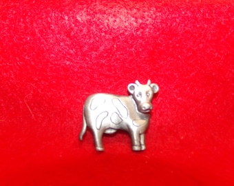 Cow Pewter Refrigerator Magnet
