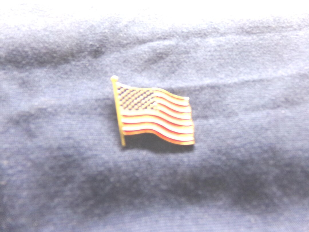 American Flag Pin - Etsy