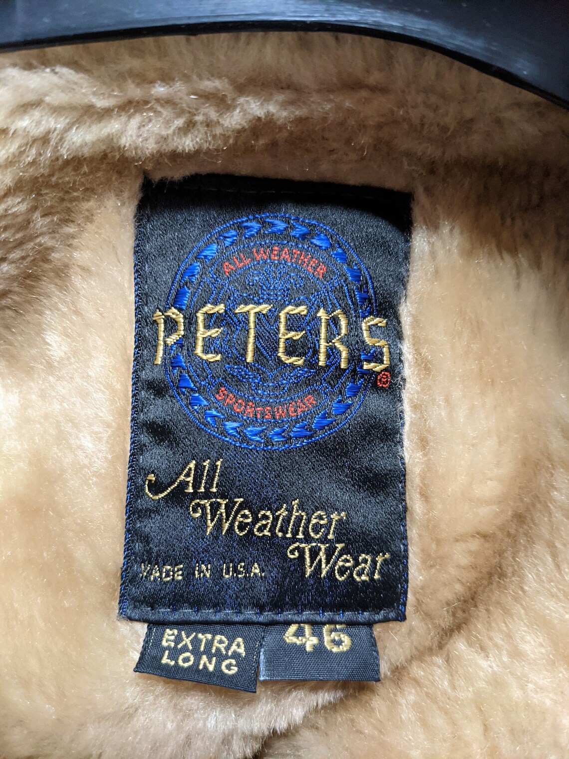 Vintage Peters Men's All Weather Wear Corduroy Jacket - Etsy