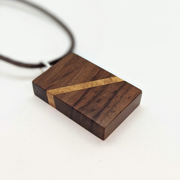 Exotic Wood Necklace