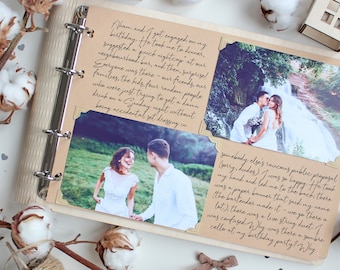 Huwelijkscadeau, Rustiek Bruiloft Gastenboek, Foto Gastenboek Gepersonaliseerd Boho Valentine Decor, Rustiek Bruiloft Decor, Gepersonaliseerd Gastenboek