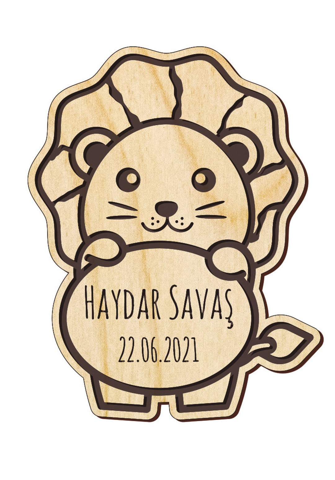 Save the Date Magnet Personalised Wooden Fridge Wedding Magnets ...