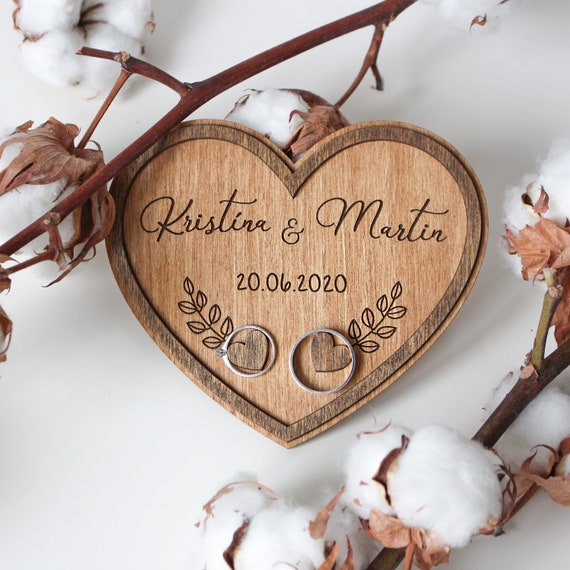 Ring bearer deals wood slice