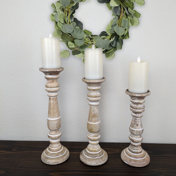 Candle Holder Set Etsy