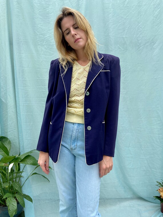 60s Dark Purple Jacket