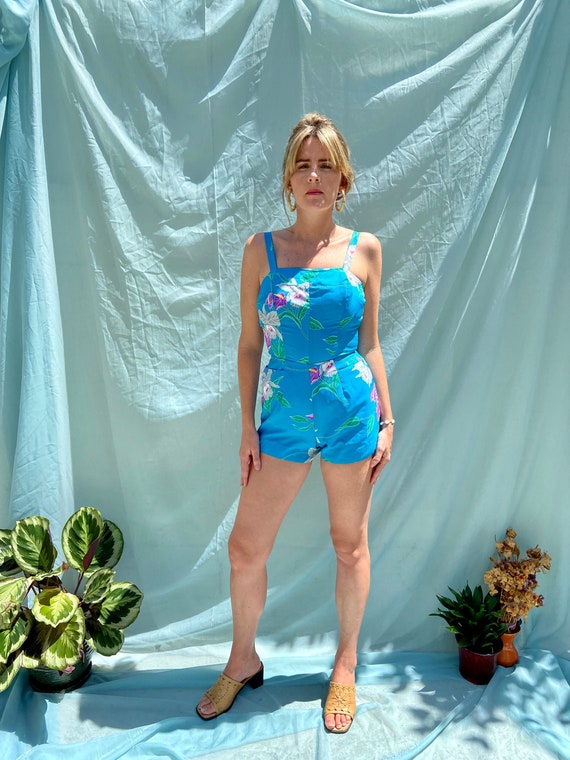 60s Hawaiian Playsuit