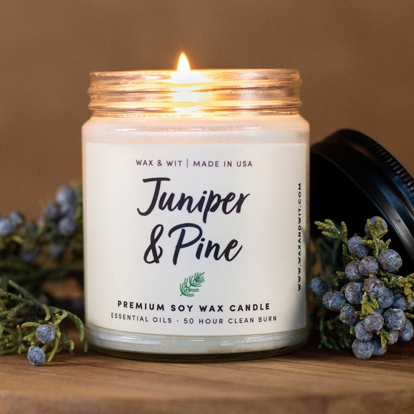 Pine Candles Etsy