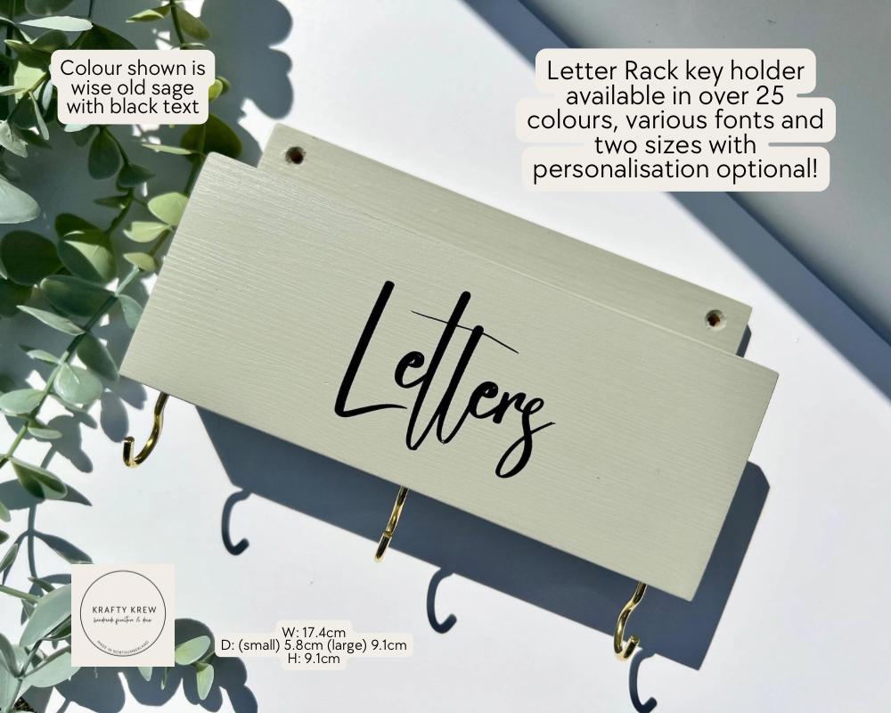 Letter rack key holder hotsell