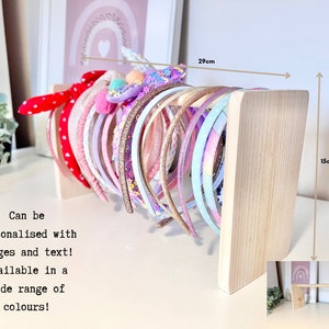 Hairband Holder Stand Hairband Storage Girls Hairband Girls Accessories Girls Room Decor Hairband Headband Holder Stand Hair Accessories