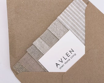 Natural Fabric Samples – Oeko‑Tex Certified Linen Textiles, Sold Per Metre UK