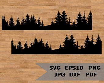 Forest Borders Etsy
