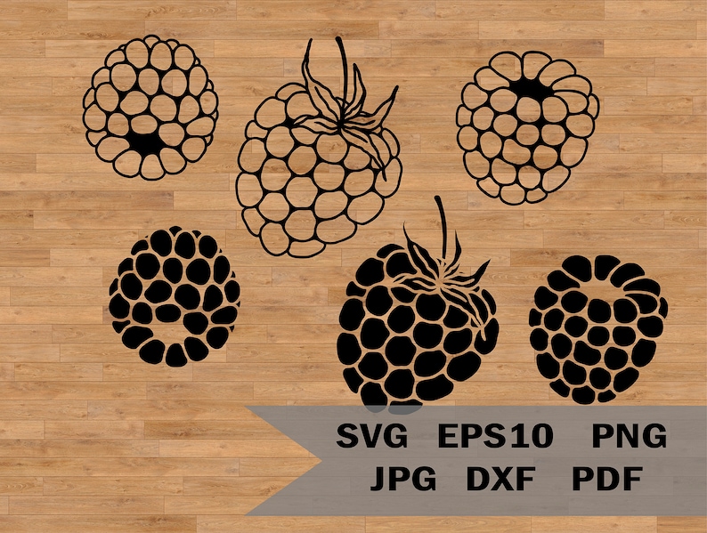 Raspberry Svg File, Berry Svg, Raspberry Files, Fruits Svg, Raspberry ...