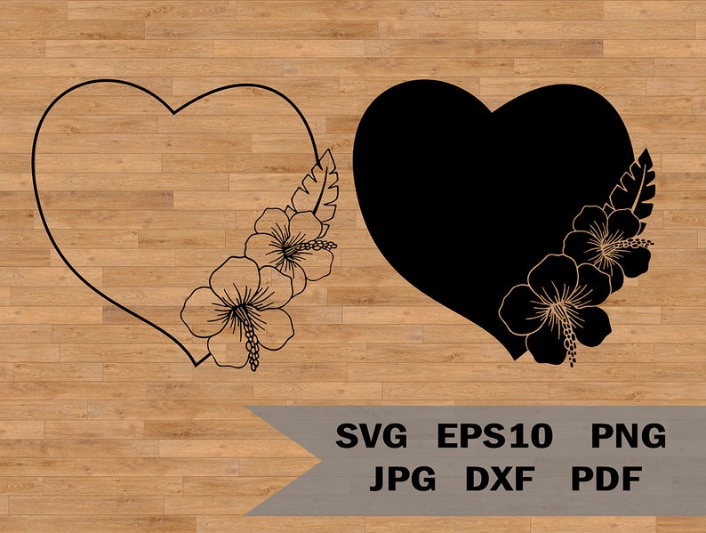 Free Free 197 Tropical Flower Leaves Svg SVG PNG EPS DXF File