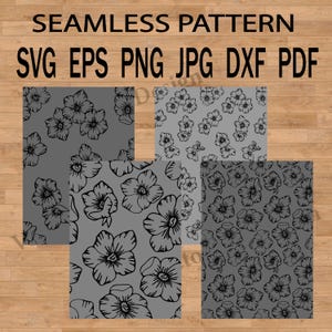 Sakura Muster svg, niedliche Vinyl geschnitten Datei, Blumenmuster eps, Wallpaper Clipart, digitaler Papierausschnitt, nahtlose Muster svg, botanische Cricut
