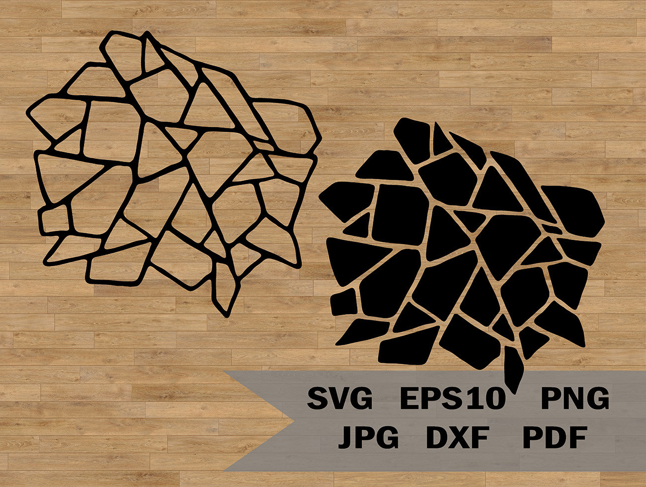 Stone wall svg Digital stencil stone wall decorative Etsy