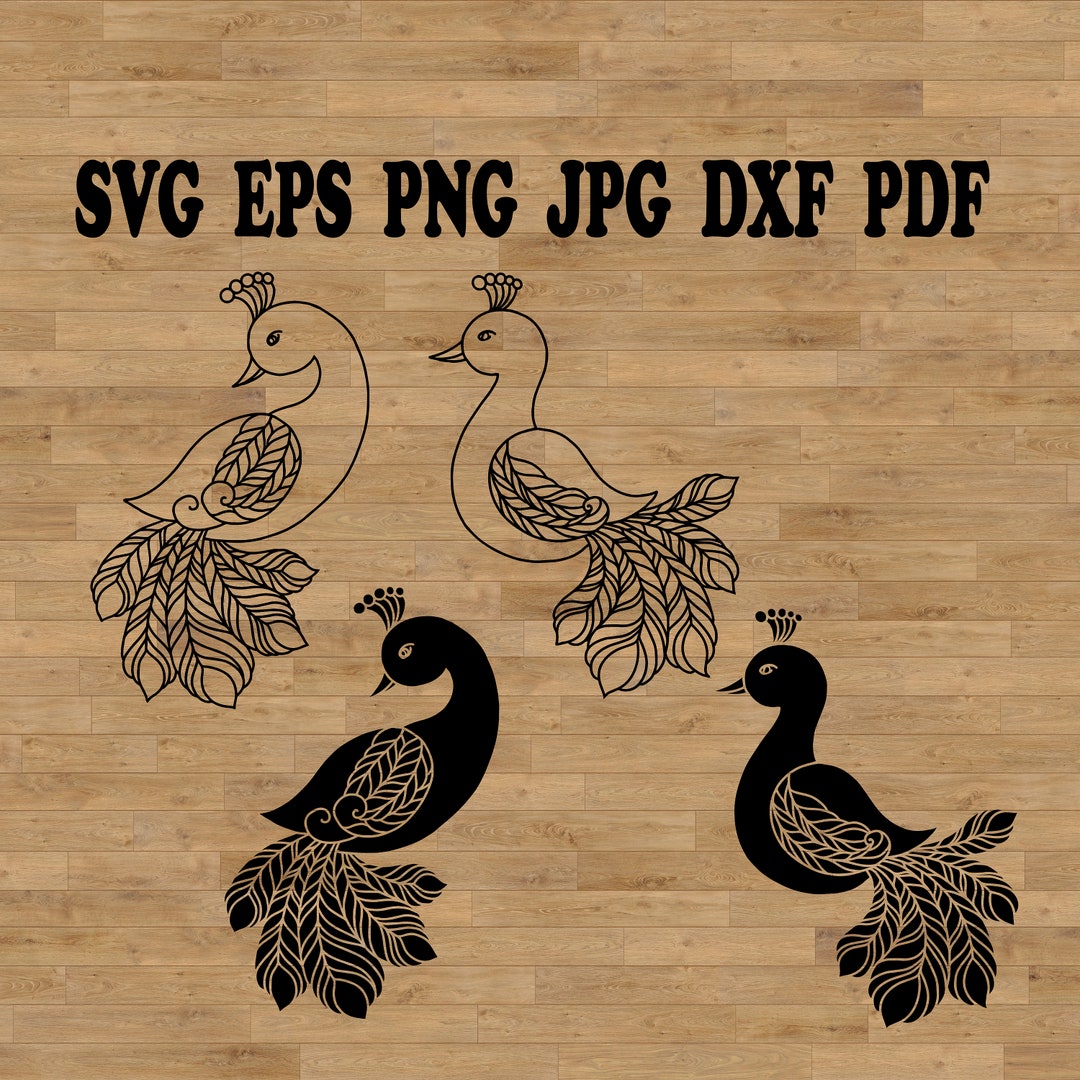 Peacock Rvt File Peacock Svg For Cricut | Peacock SVG, Peacock Silhouette – DUZNS